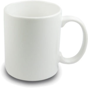 white sublimation mug